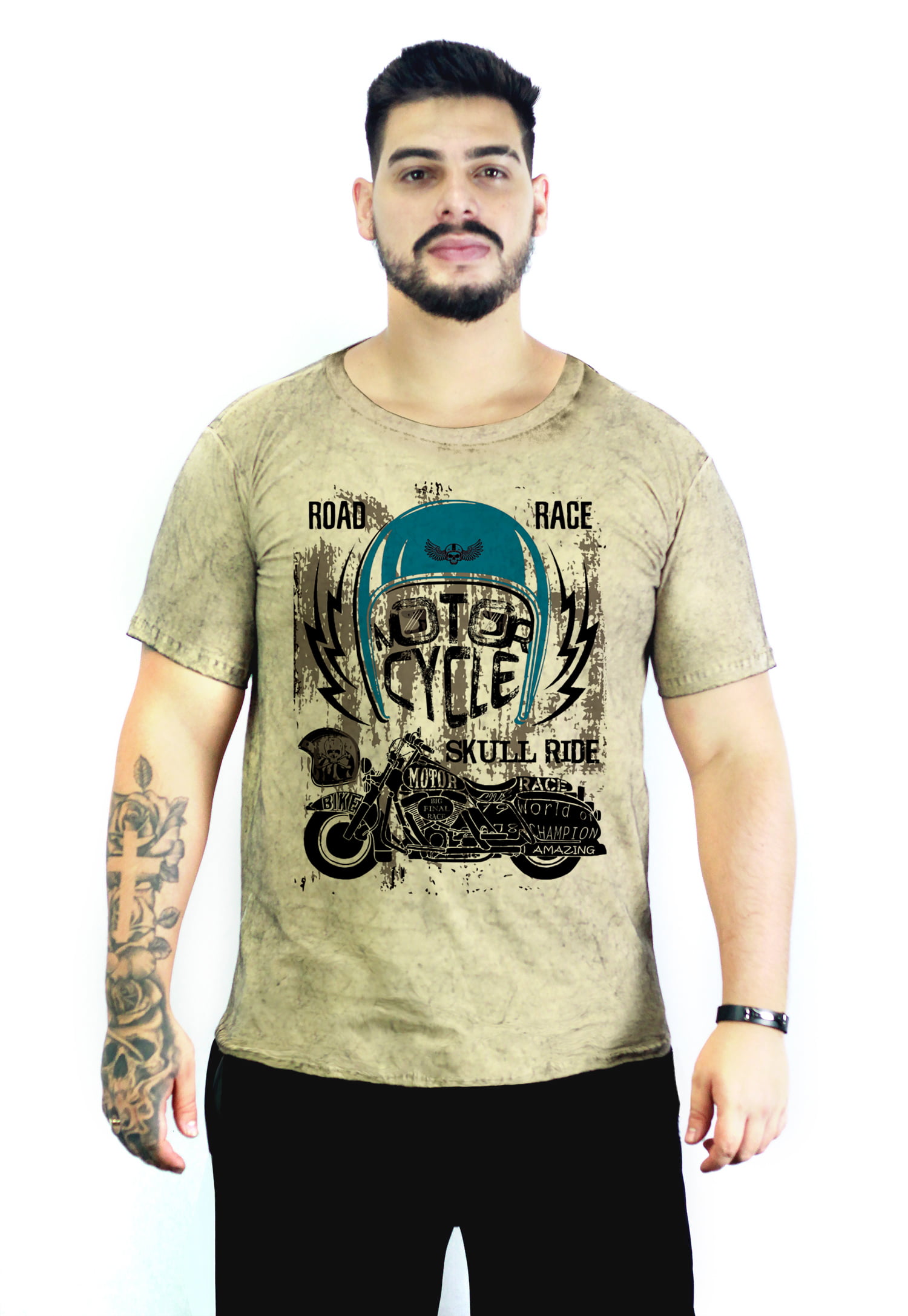 Camiseta Road Race Marmorizada