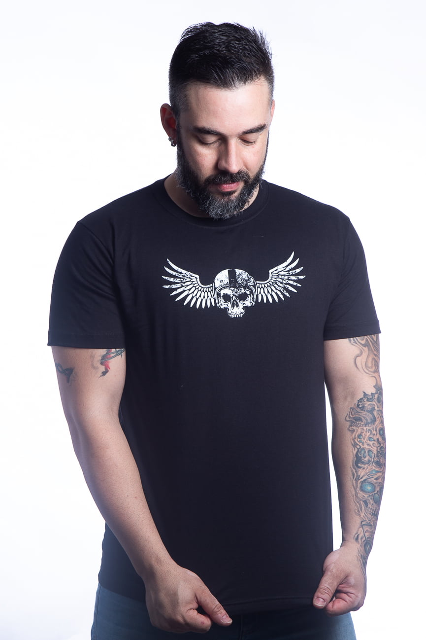 CAMISETA SKULL RIDE M-3