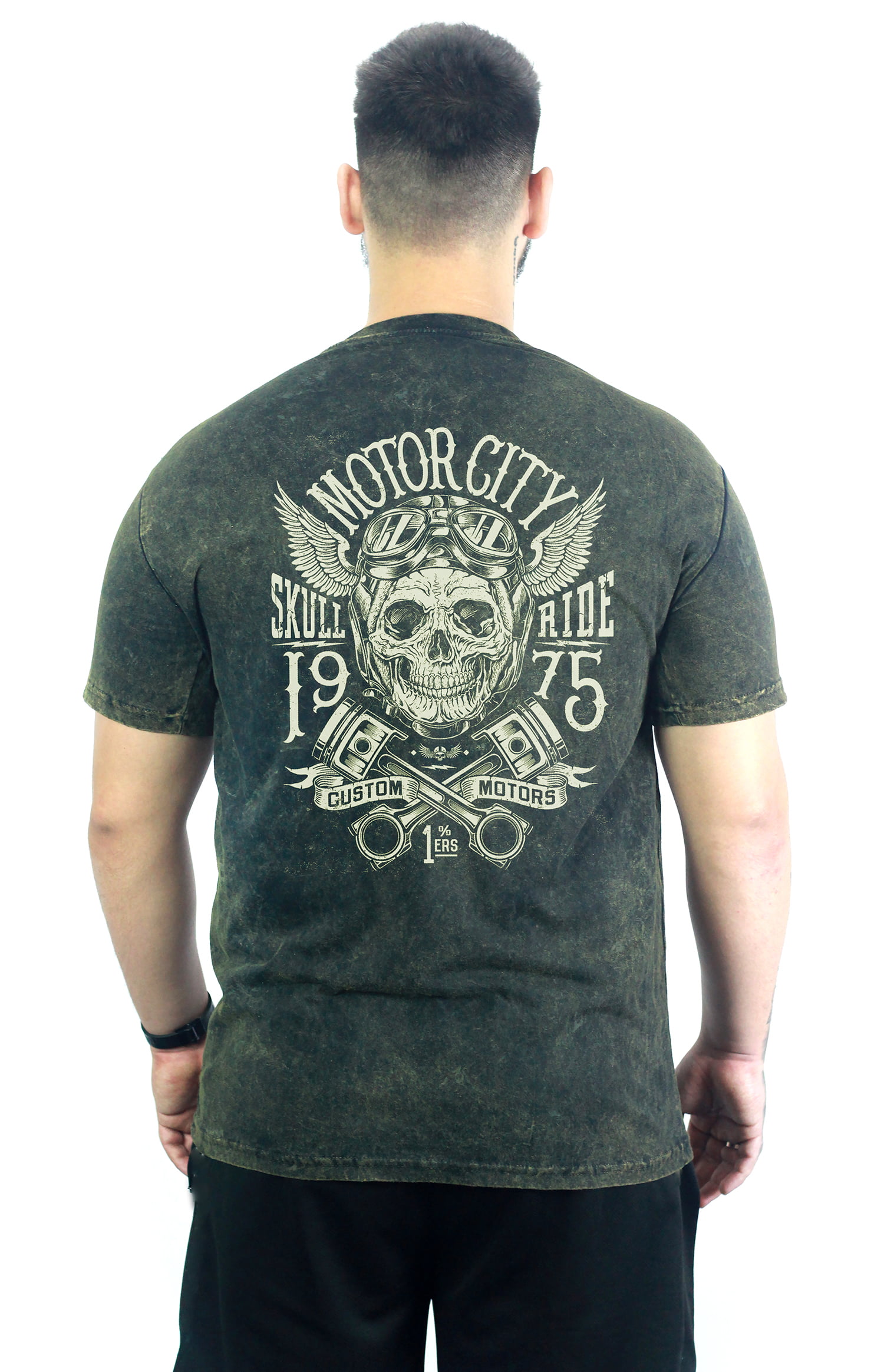 Camiseta Skull Ride Motor City