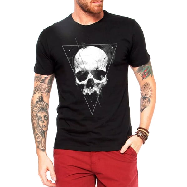 Camiseta Triangle Skull