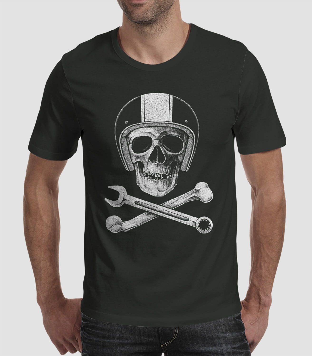 Camiseta Caveira Mechanic Skull CB