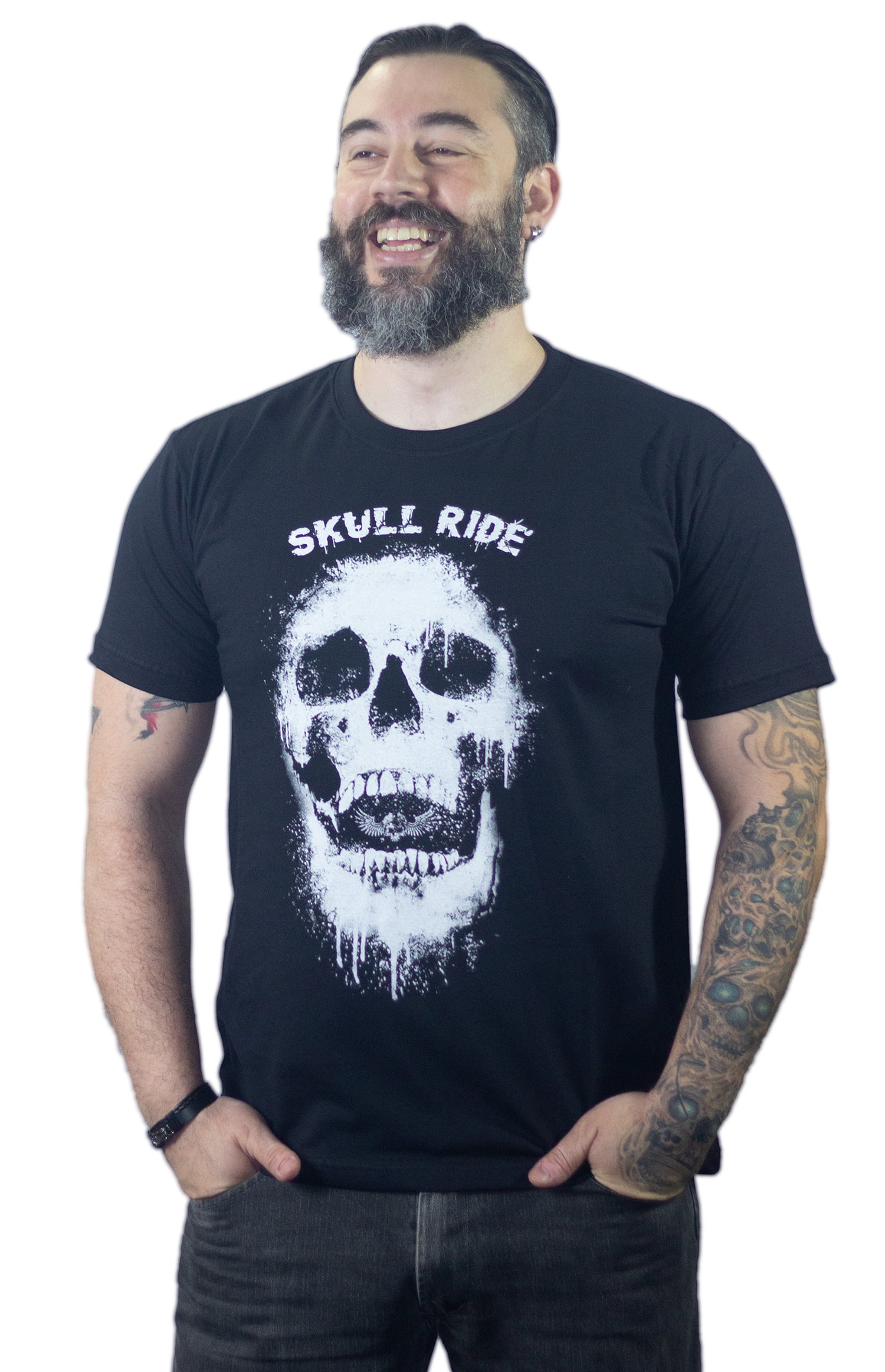 Camiseta  Caveira Skull Melting