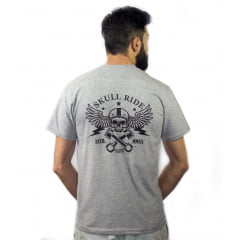Camiseta Skull Ride Retrô Rider