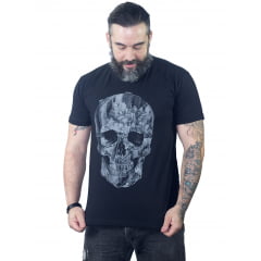 Camiseta Caveira Skull City