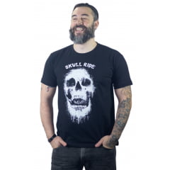 Camiseta  Caveira Skull Melting