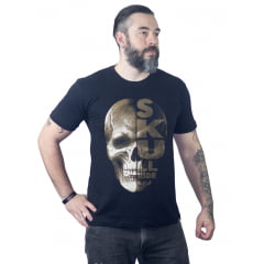 Camiseta Caveira Skull Ride Overlay