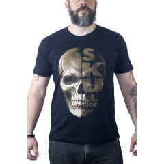 Camiseta Caveira Skull Ride Overlay