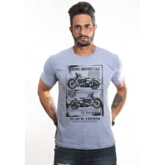 Kit 3 camisetas Motorcycle Vintage