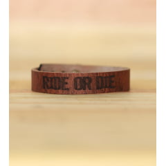 Bracelete Ride or Die M-1 Ajustáveç 1,5 cm