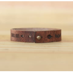 Bracelete Ride or Die M-1 Ajustáveç 1,5 cm