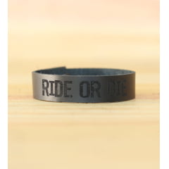 Bracelete Ride or Die M-1 Ajustáveç 1,5 cm