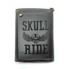 Carteira Skull Ride Biker M-1