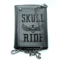 Carteira Skull Ride Biker M-1